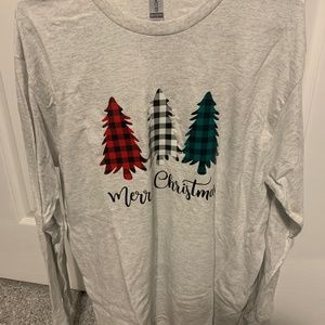Homemade NEW long sleeve Christmas tshirr